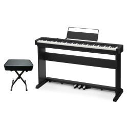 CASIO CDP-S160 BK - PIANINO CYFROWE + ŁAWA - IDEALNY ZESTAW DO NAUKI