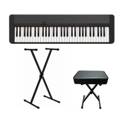 CASIO CT-S1 BK + STATYW + ŁAWA