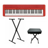 CASIO CT-S1 RD + STATYW + ŁAWA