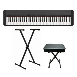 CASIO CT-S1-76 BK + STATYW...