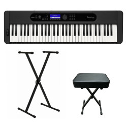 CASIO CT-S400 + STATYW + ŁAWA