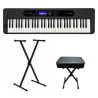 CASIO CT-S400 + STATYW + ŁAWA