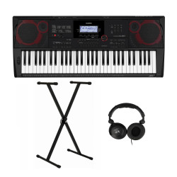 CASIO CT-X5000 ZESTAW ZE STATYWEM I SŁUCHAWKAMI