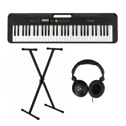 KEYBOARD CASIO CT-S200 BK - CASIOTONE ZESTAW 2