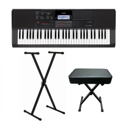 KEYBOARD CASIO CT-X700 + STATYW I ŁAWA