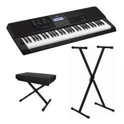 KEYBOARD CASIO CT-X800 + STATYW I ŁAWA