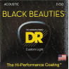 DR BKA 11-50 BLACK BEAUTY STRUNY GITARA AKUSTYCZNA