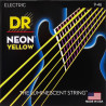 DR NYE 9-46 NEON YELLOW STRUNY GITARA ELEKTRYCZNA