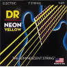 DR NYE 11-50 NEON YELLOW STRUNY GITARA ELEKTRYCZNA