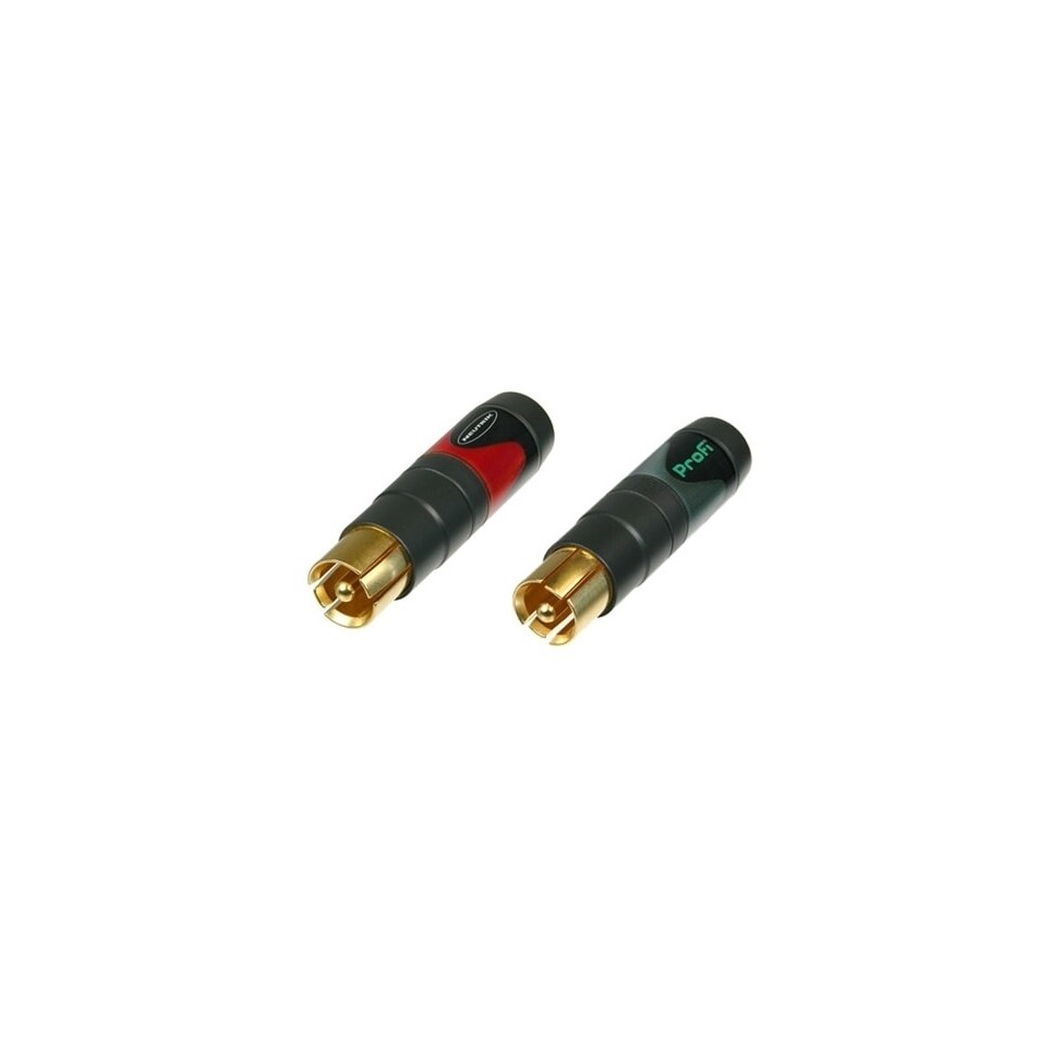 NEUTRIK PROFI NF2C-B/2 wtyki RCA / CINCH