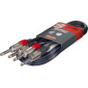 Stagg STC 6 P - kabel połączeniowy, podwójny, 6m.