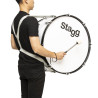 Stagg MABD-2210 - bęben marszowy 22" z nosidłem i bijakiem