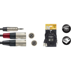 Stagg NYC3/MPS2XMR - kabel...