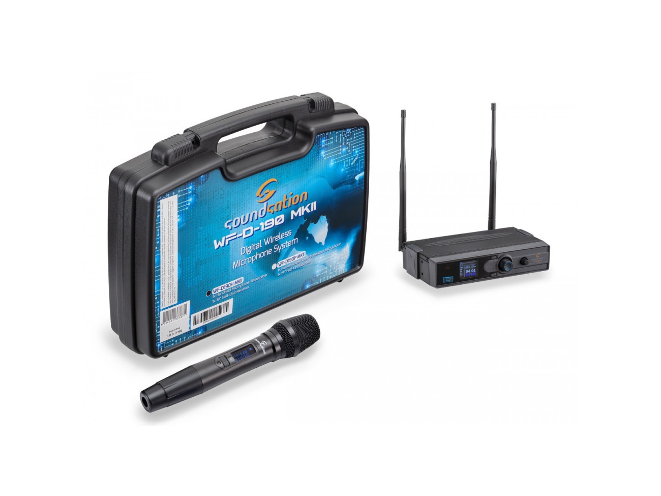 Soundsation WFD-190HMKII - system bezprzewodowy UHF (cyfrowy) - Riff.net.pl