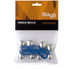 Stagg SWRB4-BL - mini janczary, 4 dzwonki
