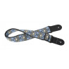 Stagg SWO HOOTMIX BLU - pasek do gitary, nylonowy
