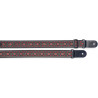Stagg SWO-FLO RED - pasek do gitary, nylonowy