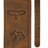 PRS Distressed Brown Strap - pasek gitarowy skórzany