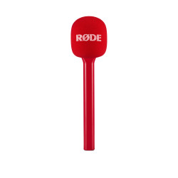 RODE INTERVIEW GO – UCHWYT Z POP FILTREM CZERWONY