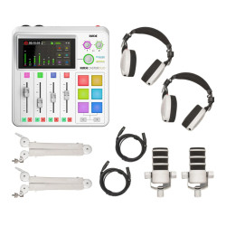 RODE PODCASTER BUNDLE WHITE