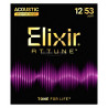ELIXIR ATTUNE 12-53 21052 - STRUNY DO GITARY AKUSTYCZNEJ