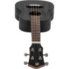 FLIGHT DUC400 ASH BLACK  - UKULELE KONCERTOWE