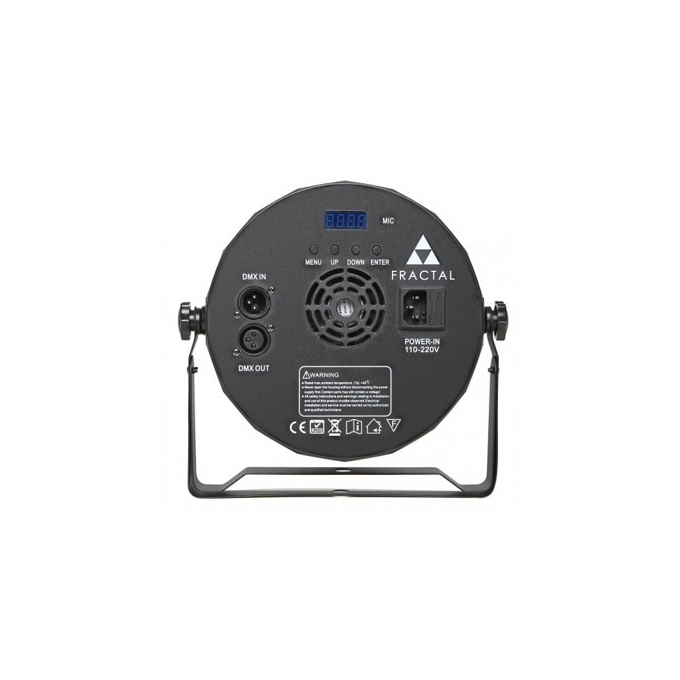 FRACTAL PAR LED 9X10W+1X20W reflektor LED