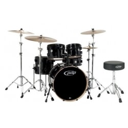 PDP DRUMSET MAINSTAGE BLACK PD802.600