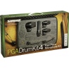 SHURE PGA DRUMKIT 4 - ZESTAW MIKROFONÓW DO PERKUSJI