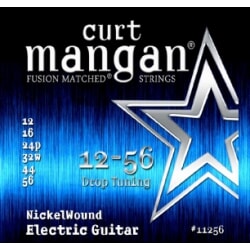 CURT MANGAN 12-56 Nickel Wound Drop Tuning struny