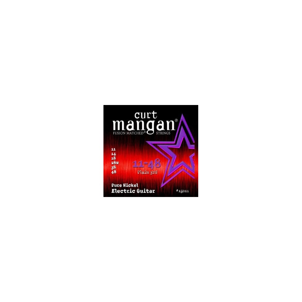 CURT MANGAN 11-48 Pure Nickel Wound struny