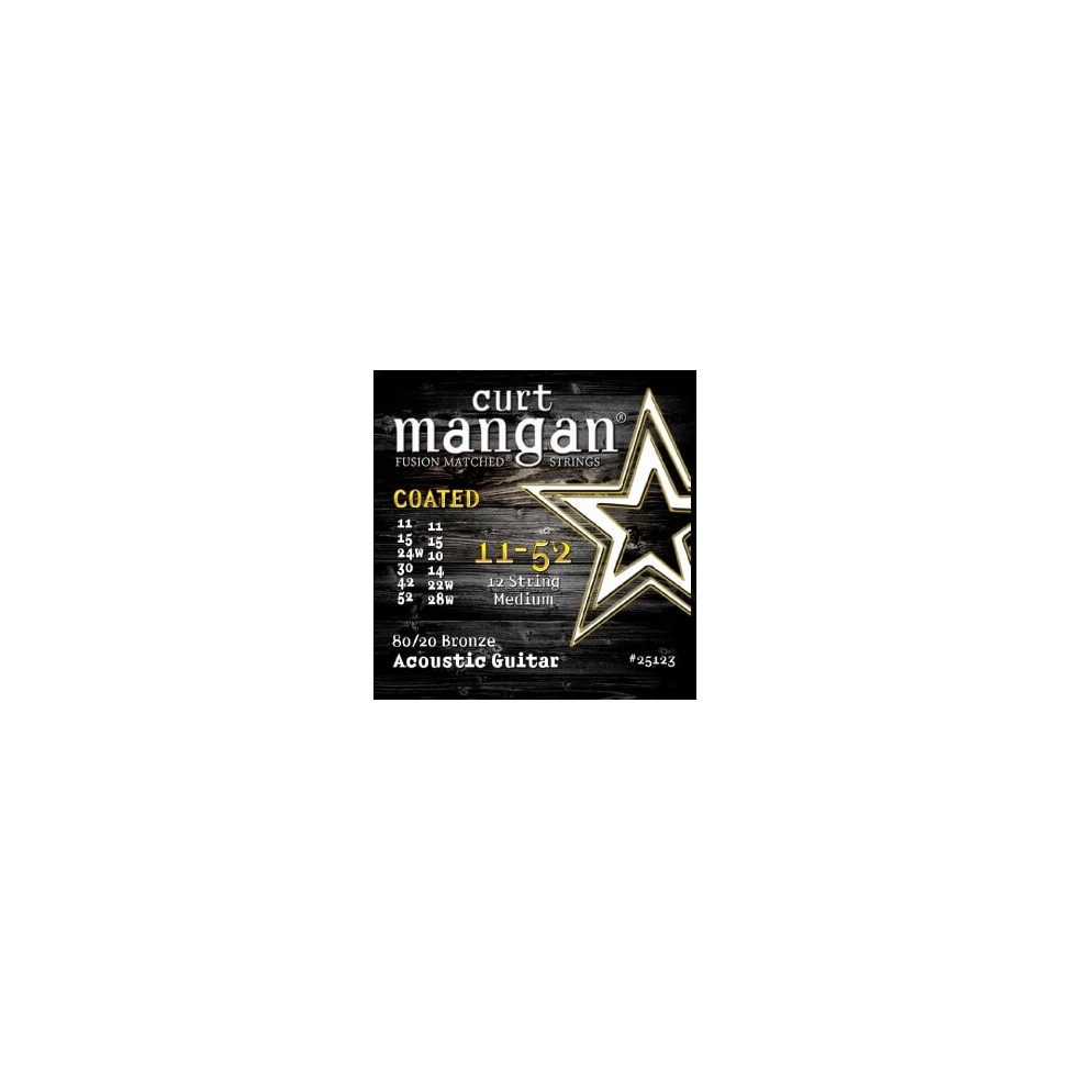 CURT MANGAN 11-52 80-20 Bronze 12-String