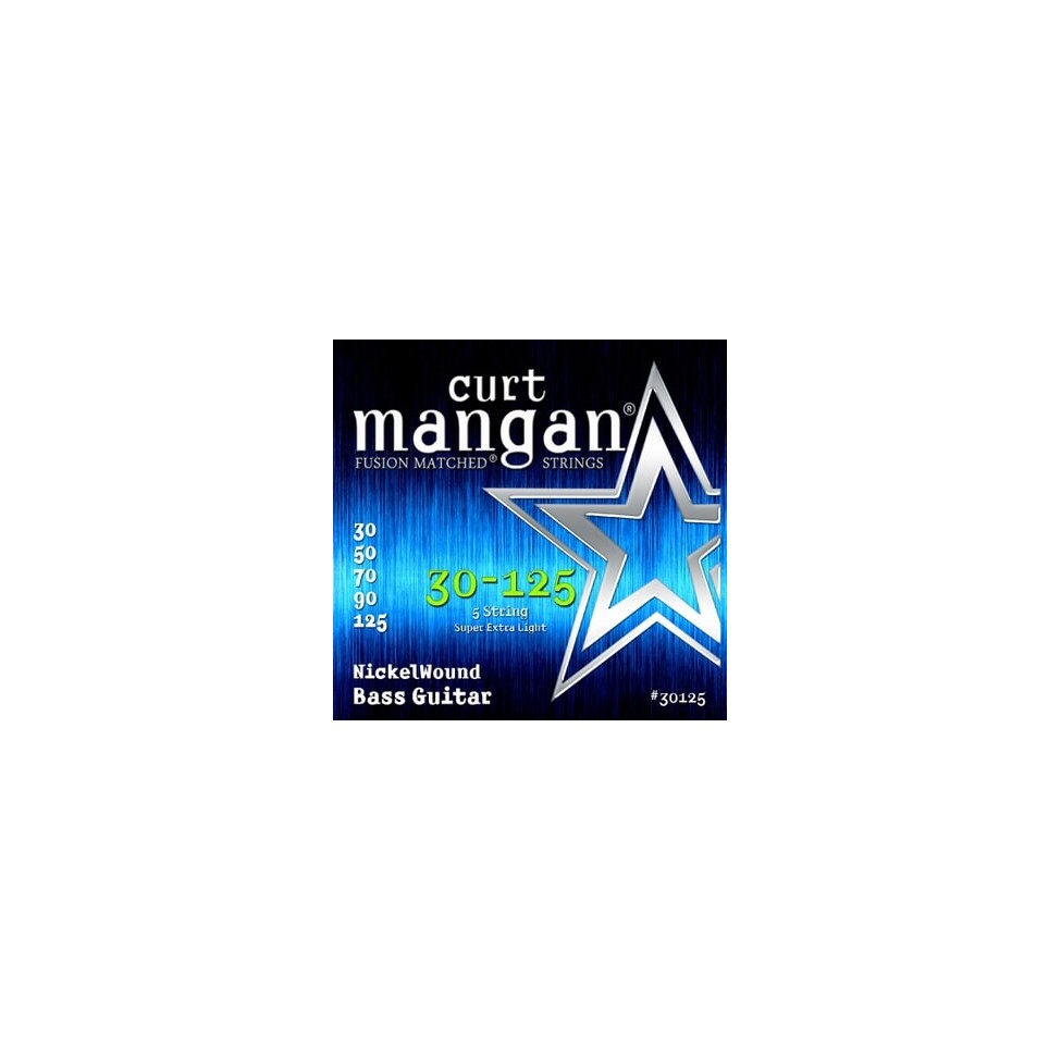 CURT MANGAN 30-125 Nickel Bass 5-String
