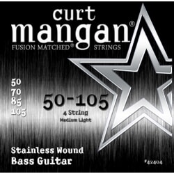CURT MANGAN 50-105 Stainless Wound Medium Light