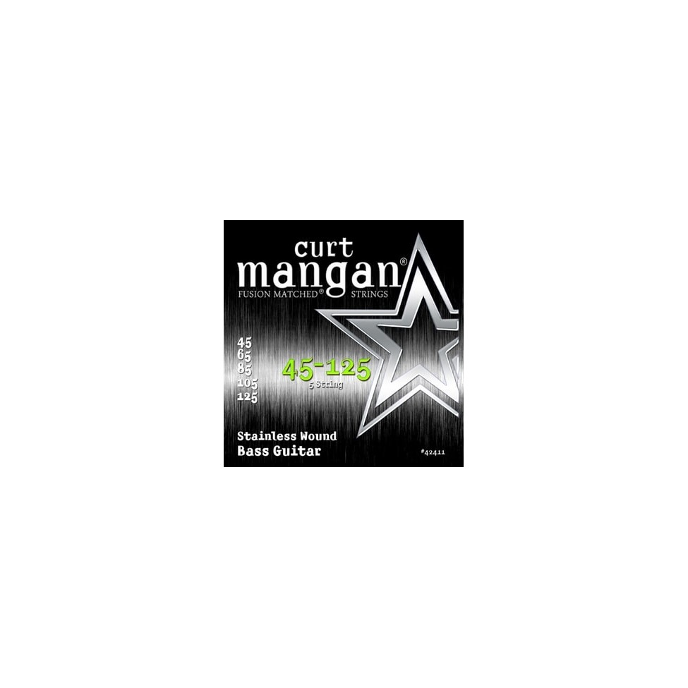 CURT MANGAN 45-125 Stainless Bass 5-String