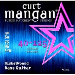 CURT MANGAN 40-125 Nickel Wound Light 5-Str