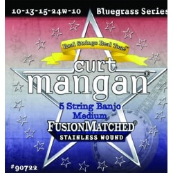 CURT MANGAN 5-String Banjo Medium 10-24