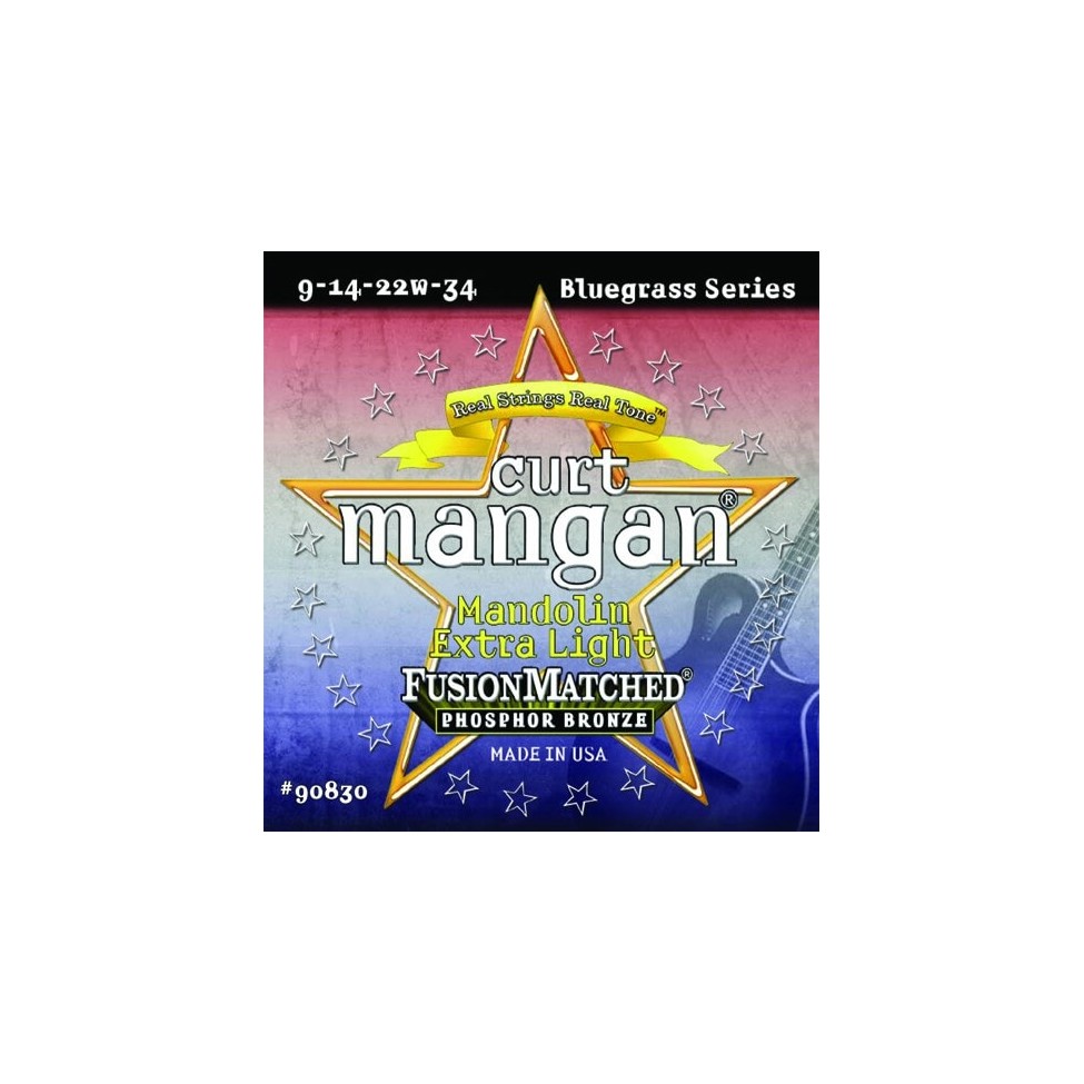CURT MANGAN Mandolin Extra Light Set