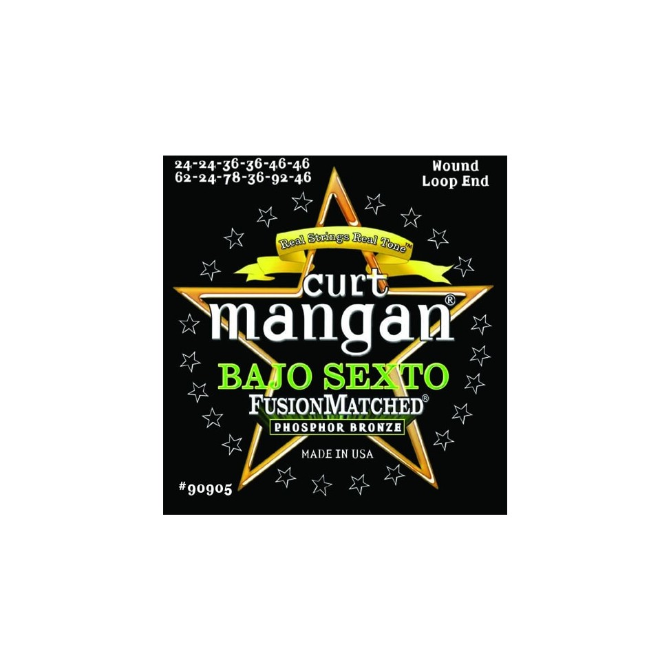CURT MANGAN Bajo Sexto Light Phos Bronze