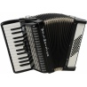 WELTMEISTER PERLE 26/48/II/3 BLACK AKORDEON KLAWISZOWY