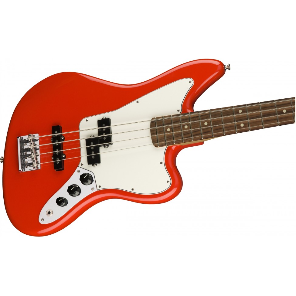 ベース FENDER Player Jaguar Bass Red Fender Player Jaguar Bass Electric Guitar, Pau Ferro FB