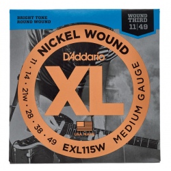 D'ADDARIO EXL115W STRUNY DO...