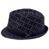 FENDER AXE PLAID FEDORA S/M