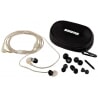 SHURE SE215-CL-E profesjonalne słuchawki douszne przezroczyste