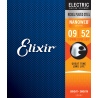 ELIXIR NANOWEB NICKEL PLATED STEEL 9-52 - STRUNY DO GITARY ELEKTRYCZNEJ 7-STRUNOWEJ