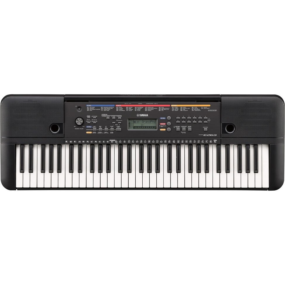 YAMAHA PSR-E263 keyboard do nauki gry