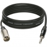 KLOTZ GRG1MP01.5 - Kabel mikrofonowy Stereo Jack 6,3mm - XLR M