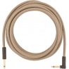 FENDER 18,6 ANGLE CABLE PURE HEMP NATURAL KABEL INSTRUMENTALNY 5,5M