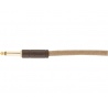 FENDER 18,6 ANGLE CABLE PURE HEMP NATURAL KABEL INSTRUMENTALNY 5,5M
