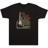 FENDER AMP BUILDING T-SHIRT COAL S